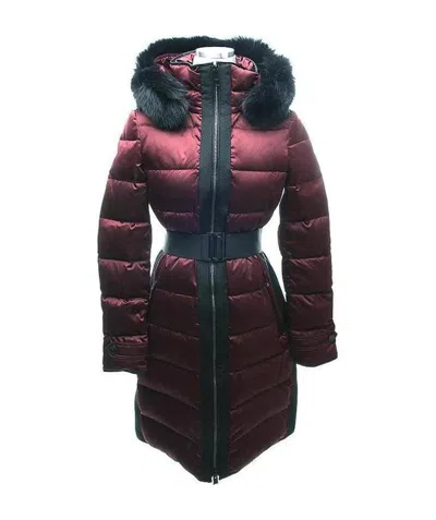 Burberry Logo Down Jacket In Black