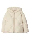 Burberry Childrens Ekd Padded Jacket In Neutrals