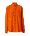 Burberry Topwear In Orange