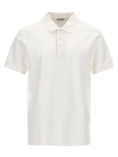 BURBERRY LOGO EMBROIDERY POLO SHIRT