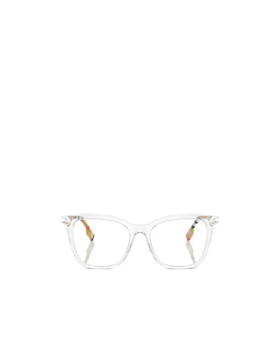 Burberry Logo Flat Light Mirror In White
