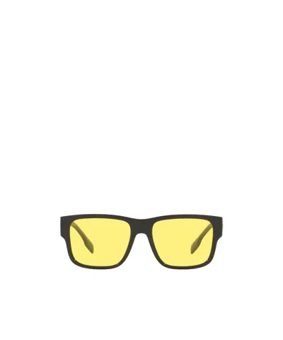 Burberry Logo Full-frame Sunglasses In Yellow