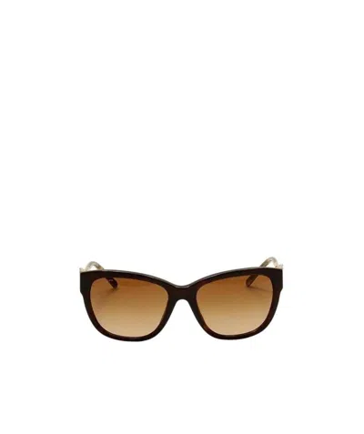 Burberry Logo Gradient Sunglasses In Brown