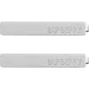 Burberry Logo Hair Clips In Palladio