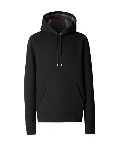BURBERRY LOGO HOODED SWEATER