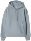 Burberry Logo Hoodie In 蓝色