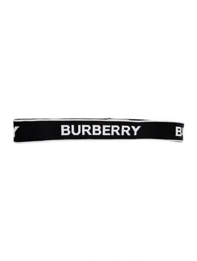 Pre-owned Burberry Logo Jacquard Headband In Multi