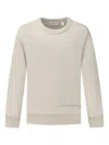 Burberry Logo-lettering Sweatshirt In Nude