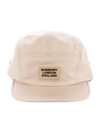 Pre-owned Burberry Logo Patch Baseball Hat W/tags In Neutral