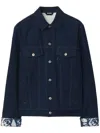 Burberry Pro-d12 Jeans Jacket In Blue