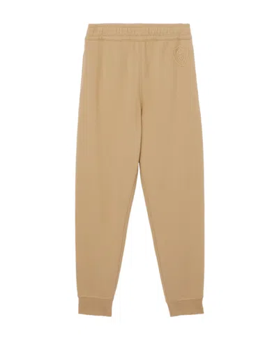 Burberry Logo Patch Cotton Track Pants