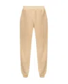Burberry Men's Check-panel Sweatpants In Nude