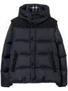 Burberry Detachable-sleeve Puffer Jacket In Blue