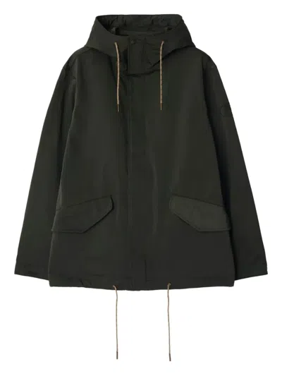 Burberry Parka Mit Logo-patch