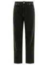 Burberry Men's Cotton Trousers In Onyx