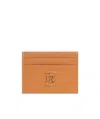 Burberry Logo-plaque Card Holder In Brown