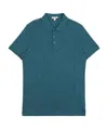 Burberry Logo Polo Shirt In Green