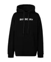 Burberry Black Cotton Sweatshirt In Black