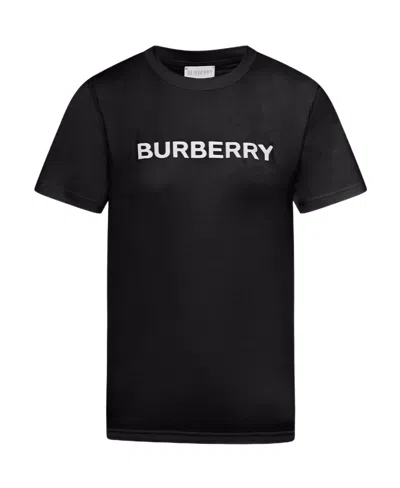 Burberry Cotton T-shirt In Black