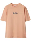 Burberry Item O-neck Short-sleeved T-shirt In Neutrals