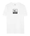 Burberry Ekd Embroidered Logo T-shirt In White