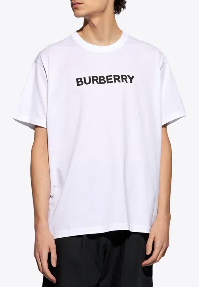 BURBERRY LOGO PRINT CREWNECK T-SHIRT