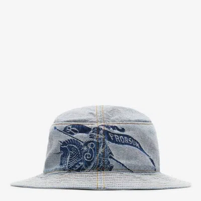 Burberry Logo-print Denim Bucket Hat