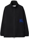 Burberry Lightweight Nylon Jacket By Ekd In Black