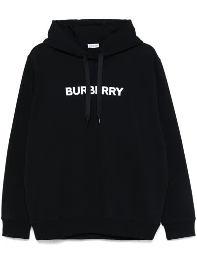 BURBERRY LOGO-PRINT HOODIE