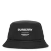 Burberry Horseferry Print Bucket Hat In Black