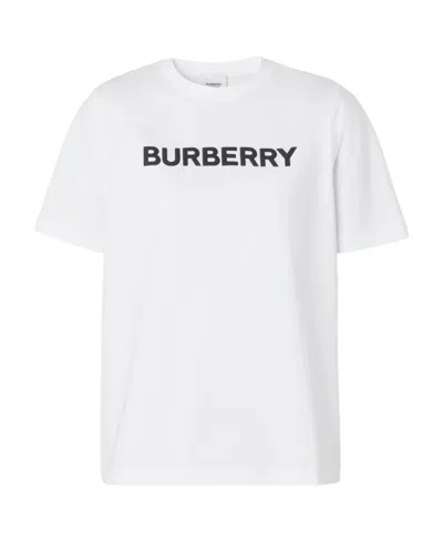 BURBERRY BURBERRY LOGO PRINTED CREWNECK T-SHIRT