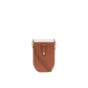 Burberry Logo-print Panelled Belt Bag In Brown