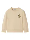 Burberry Logo-print Sweatshirt In 中性色