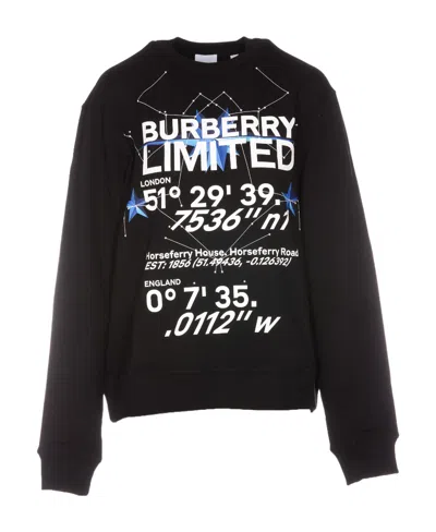 Burberry Logo-print T-shirt In Black