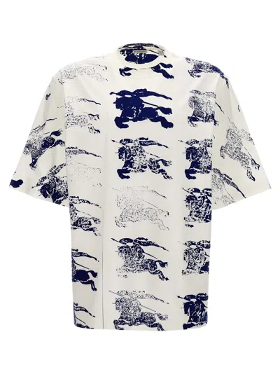 Burberry Ekd Cotton T-shirt In Multi