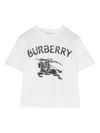 Burberry Logo-print T-shirt In White