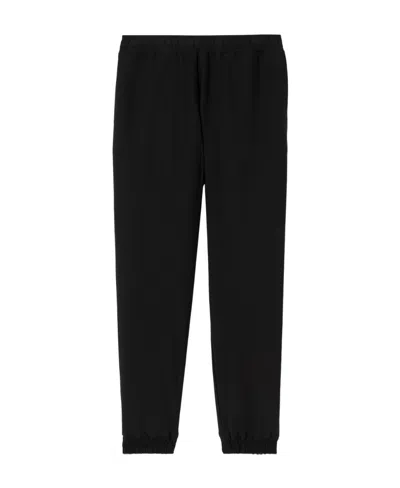BURBERRY LOGO-PRINT TRACK TROUSERS
