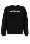 Burberry Burlow Logo Cotton Jersey Sweatshirt In Black