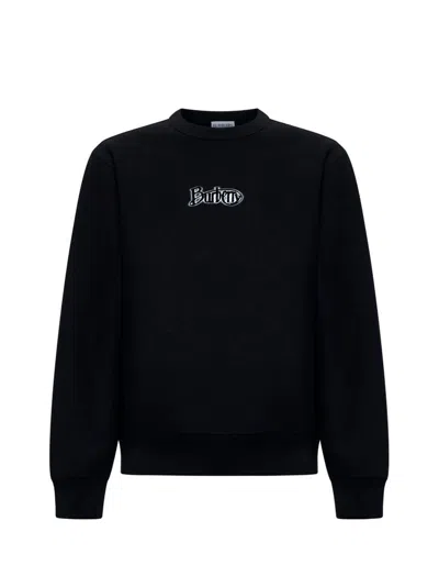 BURBERRY BURBERRY LOGO PRINTED CREWNECK SWEATSHIRT