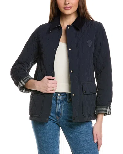 BURBERRY BURBERRY LOGO QUILTED JACKET