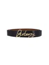 Burberry Adjustable Reversible Belts Smooth Finish In Black