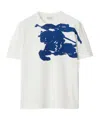 Burberry Logo Short-sleeved T-shirt In White