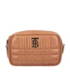 Burberry Logo Shoulder Bag In Brown