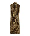 Burberry Logo Sleeveless Dress In Camp