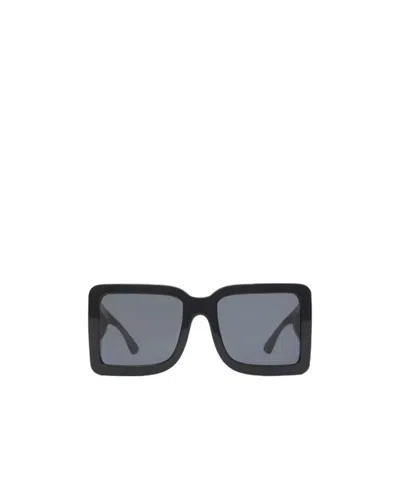 Burberry Logo Square Sunglasses In Gray