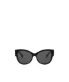 Burberry Logo Sunglasses In Black