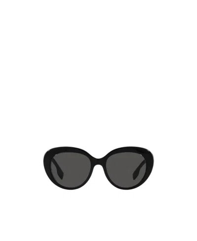 Burberry Logo Sunglasses In Black