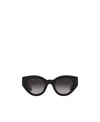 Burberry Frau Sunglass Be4390 Meadow In Black