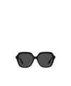 Burberry Logo Sunglasses In Black