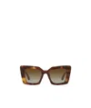 Burberry 0be4344 3316t5 Butterfly Polarized Sunglasses In Brown
